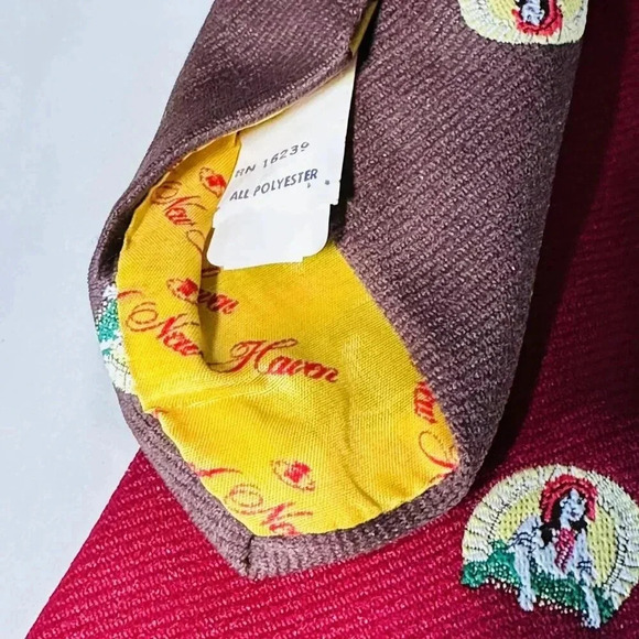 Sun Maid Raisin Growers - Lot of 3 - Rare Company Ties - Red Green Brown Logo - Picture 3 of 9